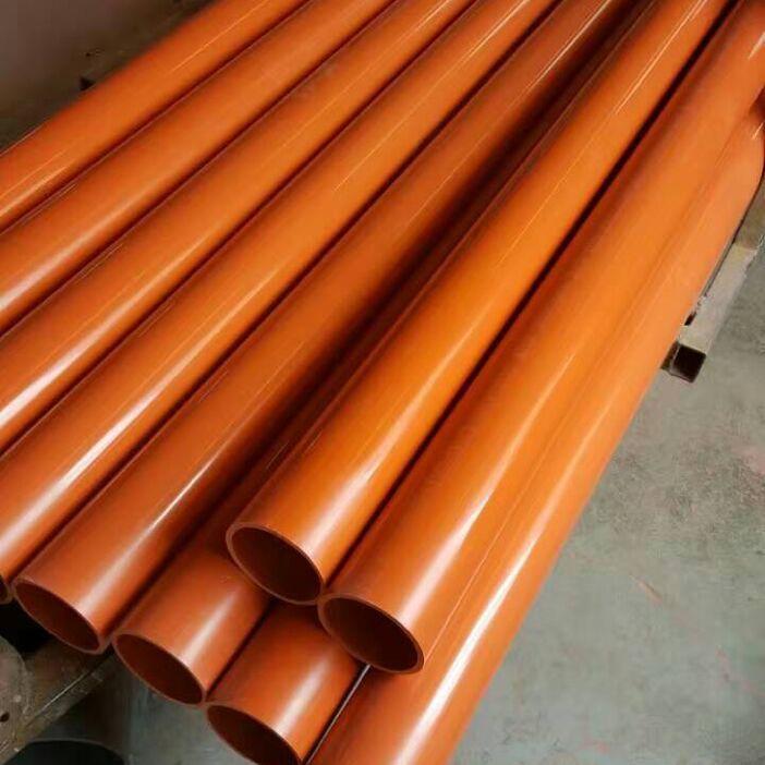 乌鲁木齐pvc-c电力排管为啥用PVC-C橘红色电力管?